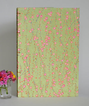 Cherry Blossoms - green